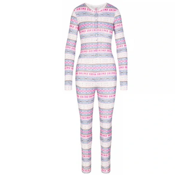 NWT SKIMS Plush Pointelle Onesie Size XXS/XS - Picture 6 of 6